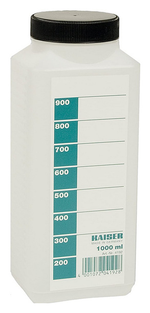 KAISER  bidon de stockage pour produits chimiques 1000 ml blanc