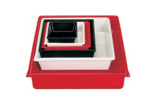 KAISER  cuvette de laboratoire 30x40 noir DFX-449979
