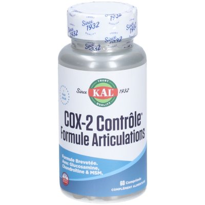 KAL  COX-2 Contr&ocirc;le 60 Comprim&eacute;s - Bo&icirc;te 60 comprim&eacute;s
