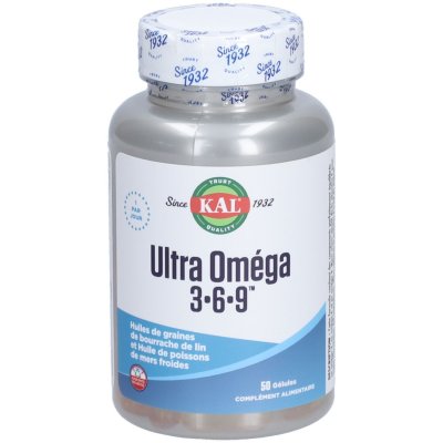 KAL  Ultra Om&eacute;ga 3.6.9 50 g&eacute;lules 