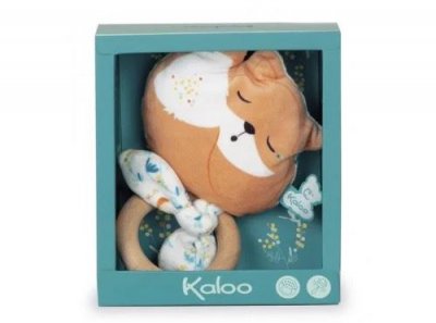 KALOO  Leonard Mini Fox Teether Multicolore 6 Months-3 Years