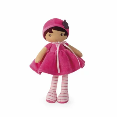 KALOO  Tendresse Ma 1&egrave;re Poup&eacute;e en Tissu Emma K Rose, 32 cm, 1 Unit&eacute;