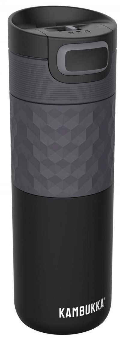 KAMBUKKA  - Etna Grip - Bouteille isotherme taille 500 ml, noir