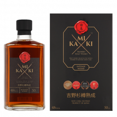 KAMIKI WHISKY Kamiki Intense Wood 50cl Whisky + Coffret cadeau 