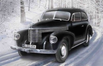 ICM Kapit&auml;n 2-door Salon Wwii German Staff Car- 1:35e - 
