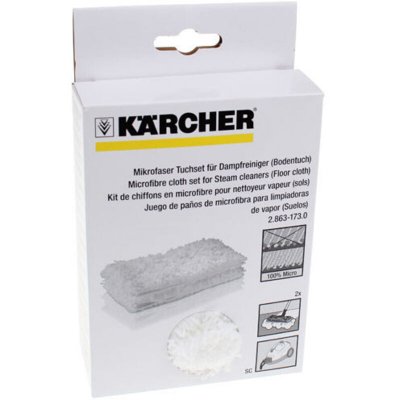 KARCHER K&auml;rcher chiffons en microfibre de tissu au sol / 2,863 &agrave; 173,0