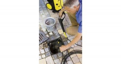 KARCHER K&auml;rcher d&eacute;bouche canalisation - 15 m - noir