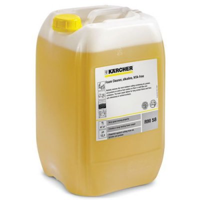 KARCHER  &ndash; D&eacute;tergent Agent moussant alcalin 20L RM 58 ASF
