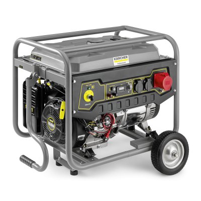 KARCHER  - Groupe &eacute;lectrog&egrave;ne 7kW triphas&eacute; 400V moteur &agrave; essence 4 temps 25L - pgg 8/3
