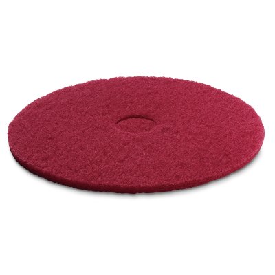 KARCHER  &ndash; Lot de 5 pads moyen souple rouge 432mm