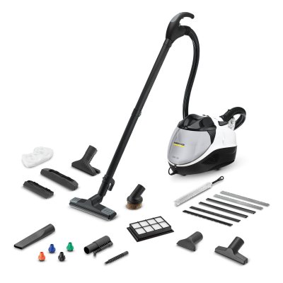 KARCHER K&auml;rcher sv 7 nettoyeur vapeur traineau 0,5 l 2200 w noir, gris, blanc