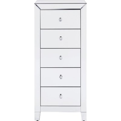 Kare Design Chiffonnier Luxury Argent 5 tiroirs