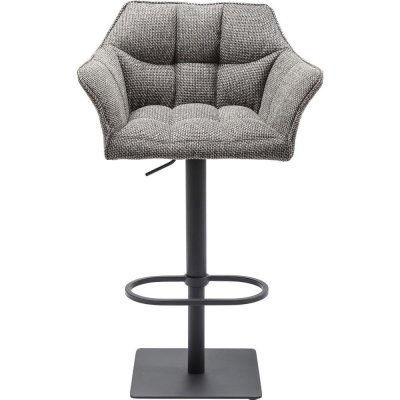 Kare Thinktank Base Tabouret de Bar, Autres, Gris, 55 x 65 x 111 cm