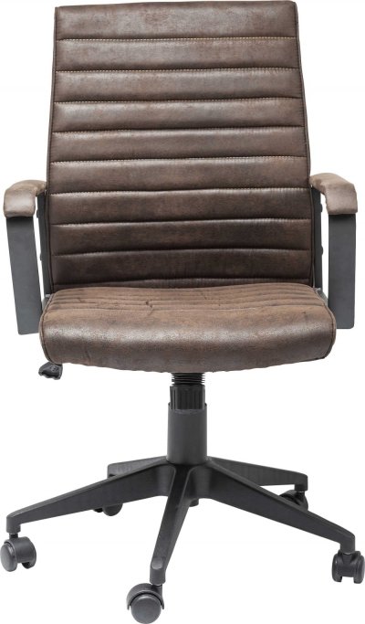 Karedesign Chaise de bureau Labora marron Kare Design