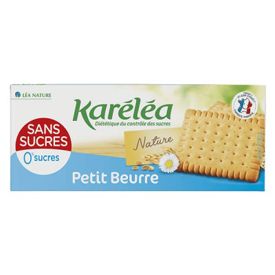 KARELEA Kar&eacute;l&eacute;a Biscuits Sans Sucres Petit Beurre 150g