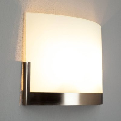 LINDBY Karla Applique Murale White/Nickel - 