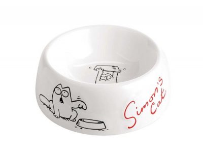 KARLIE  Flamingo Bol pour chat Simon&rsquo;s Cat - Blanc
