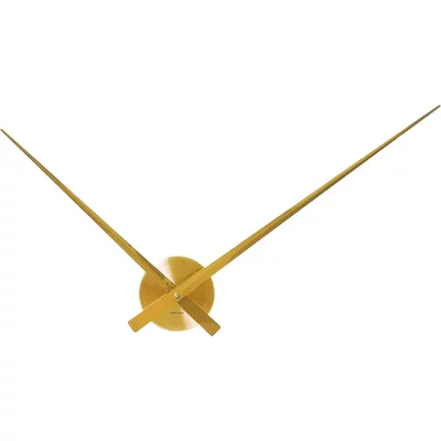 Karlsson - Horloge aiguilles Big Time 76cm dor&eacute;