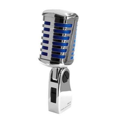 KARMA  microphone r&eacute;tro dm 878 - mallette de transport