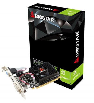 BIOSTAR Karta graficzna  GeForce GT 610 2GB DDR3 (VN6103THX6-TBBRL-BS2) 