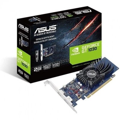 ASUS Karta graficzna GeForce GT 1030 2GB GDDR5 64BIT HDMI/DP/HDCP - Neuf