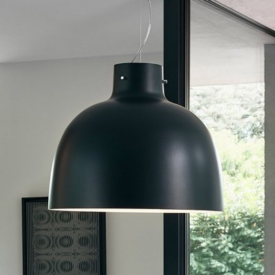 KARTELL  Bellissima, Lampe &agrave; Suspension, Noir / Blanc