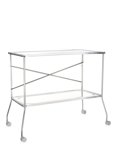 Kartell Desserte Flip - Verre clair