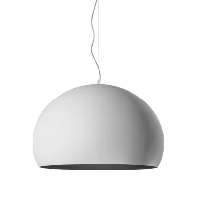 KARTELL  FL / Y, Lampe &agrave; Suspension, Rev&ecirc;tement Opaque Blanc