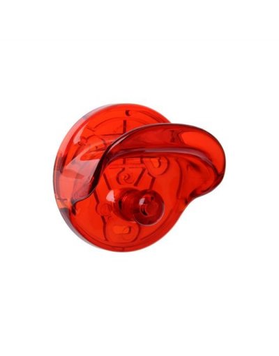 Kartell Gancio, Cintre, Transparent, Rouge, Lot de 2
