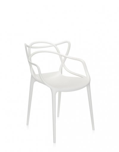 Kartell Masters, Chaise, Blanc, Lot de 4