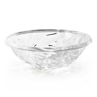 KARTELL  Moon Plateau, Plastique, Cristal, 45&nbsp;x 15&nbsp;cm
