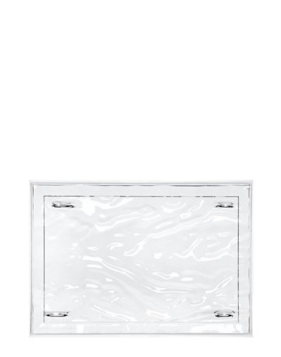 KARTELL  Plateau Dune - Verre clair - grand