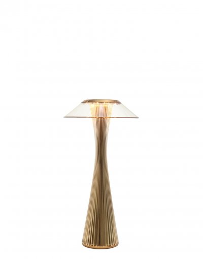 KARTELL  Space - lampe &agrave; poser designer LED, dor&eacute;