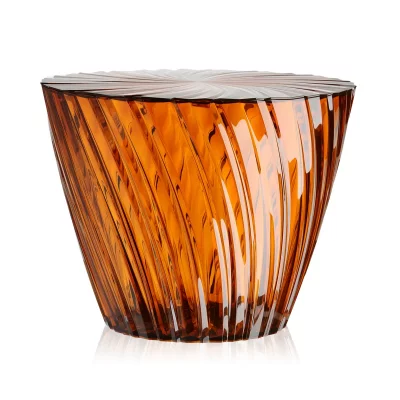 Kartell - Sparkle Table d'appoint, &Oslash; 45 x H 35 cm, ambre