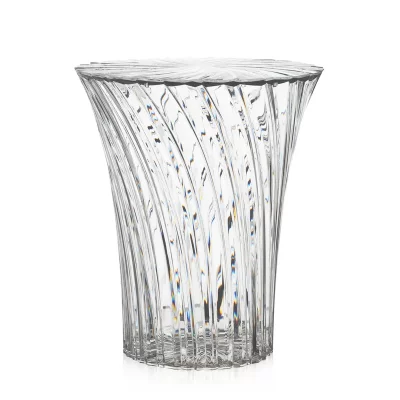 Kartell - Sparkle Tabouret, &Oslash; 38 x H 44 cm, transparent