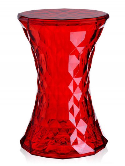 Kartell Stone, Tabouret, Rouge