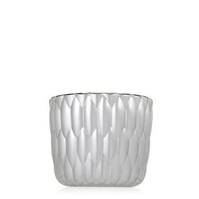 KARTELL  vase JELLY M&Eacute;TALLIS&Eacute;S PRECIOUS COLLECTION (Chrome - PMMA m&eacute;tallis&eacute;)