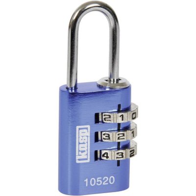 KASP  - Cadenas K10520BLUD bleu avec serrure &agrave; combinaison V018791