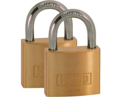 KASP  - Cadenas K12040D2 or-jaune avec serrure &agrave; cl&eacute; Y687781
