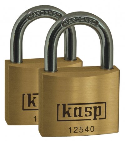 KASP  - Cadenas K12540D2 or-jaune avec serrure &agrave; cl&eacute; - or-jaune