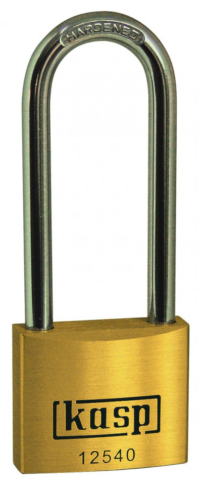 KASP  - Cadenas K12540L40A5 or-jaune avec serrure &agrave; cl&eacute; C50484