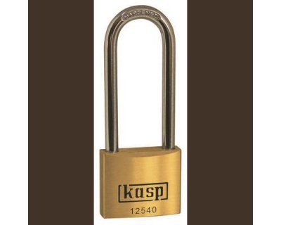 KASP  - Cadenas K12550L80A5 or-jaune avec serrure &agrave; cl&eacute;
