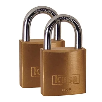 KASP  K12030d2 S&eacute;rie 120 Lot De 2 Cadenas &Agrave; Cl&eacute; 30 Mm