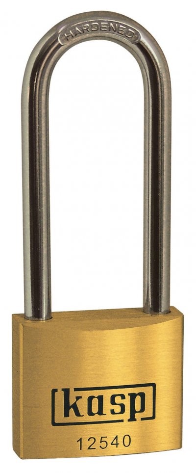 KASP  K12550L80D Cadenas en laiton Premium 50 x 80 mm Anse haute