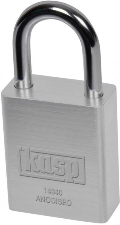 KASP  K14040SILD Cadenas aluminium 38 mm Argent