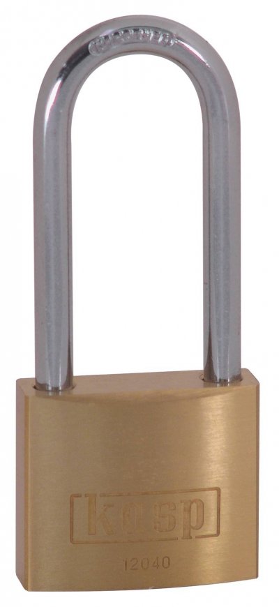 KASP ersky  cadenas serie 120, largeur: 40 mm, arceau long noir