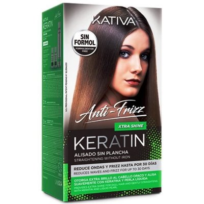 KATIVA  Kit Anti-frisottis Xtra Shine Lissage sans Fer 30 Jours 1