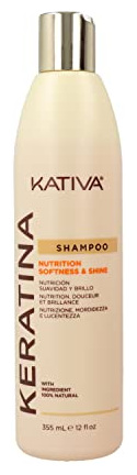 KATIVA  - Shampoing K&eacute;ratine  Spray brillance 355 ml