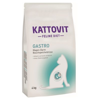 KATTOVIT  Feline Croquettes Chat Gastro 4 kg
