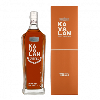 KAVALAN  Single Malt 70cl Whisky + Coffret cadeau